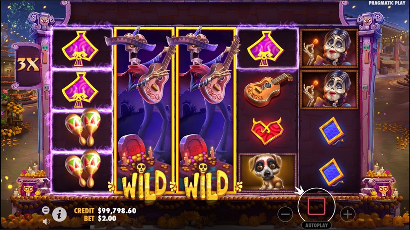 Day of Dead slot screen 6