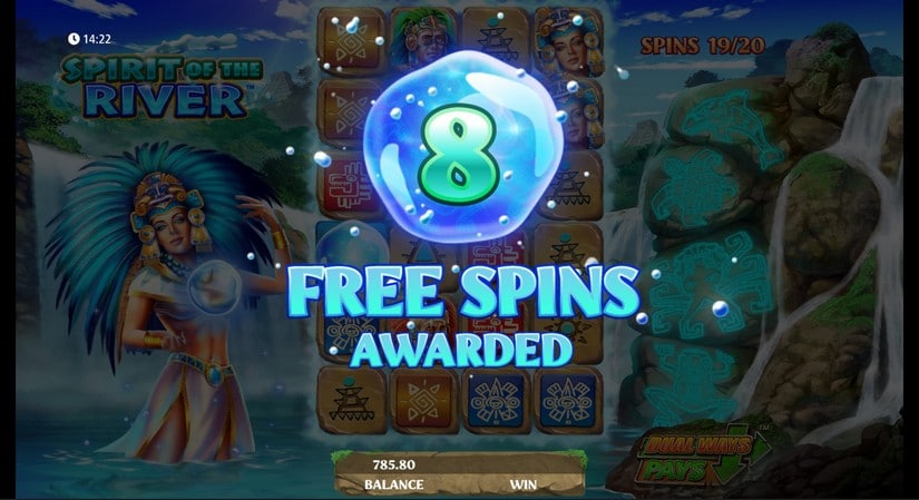 Spirit of the River slot screen 4
