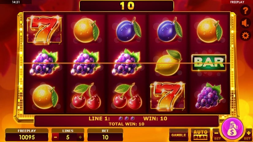Book of Fruits slot screen 4