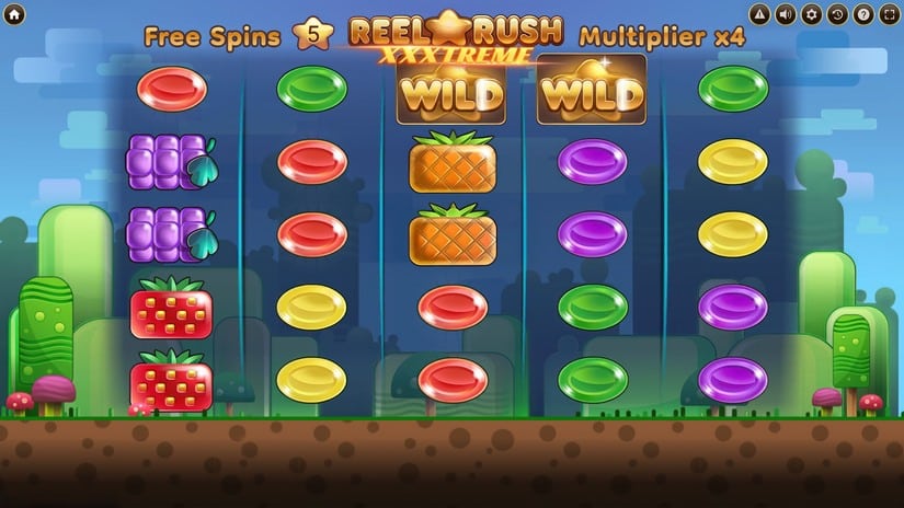 Reel Rush XXXtreme slot screen 1