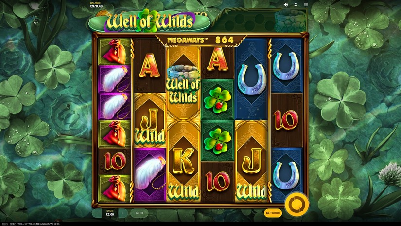 Well of Wilds Megaways slot screen 3