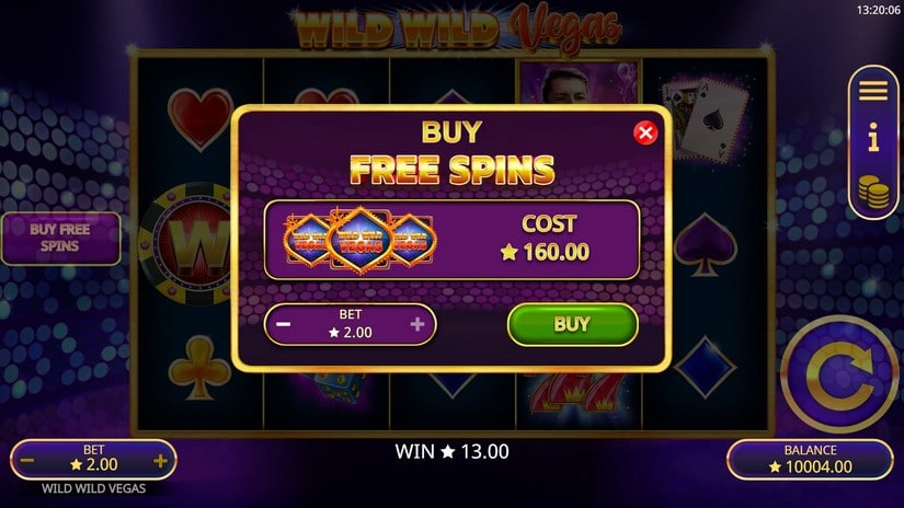 Wild Wild Vegas slot screen 4