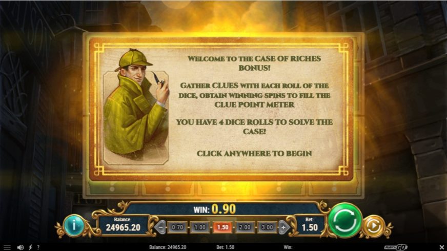 Riddle Reels: A Case of Riches slot screen 4