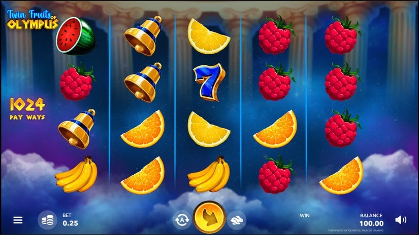 Twin Fruits of Olympus slot screen 1