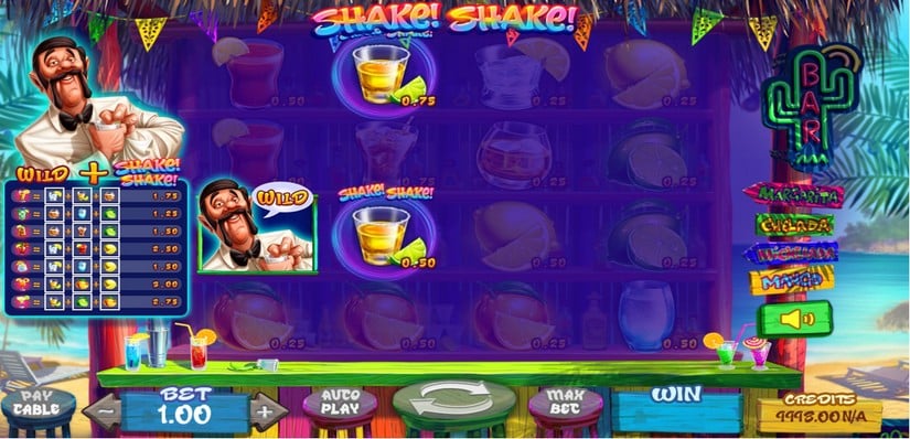 Shake! Shake! slot screen 2