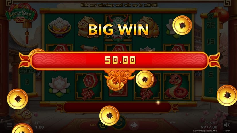 Lucky Year 25 slot screen 4