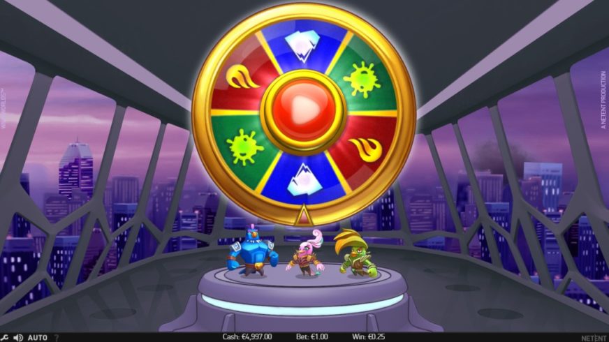 Wild Worlds slot screen 2