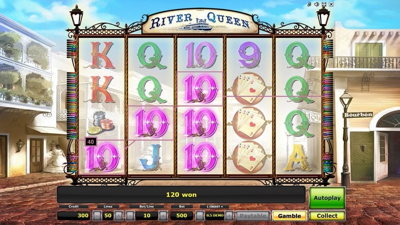 River Queen slot screen 2