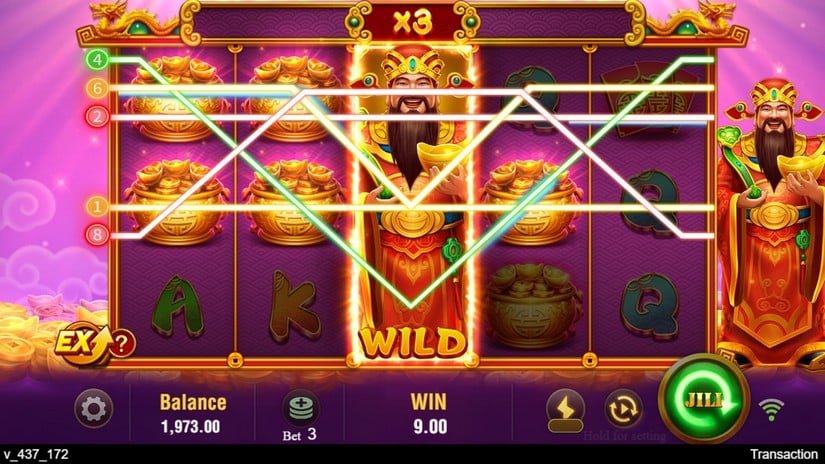 Jili Caishen slot screen 3