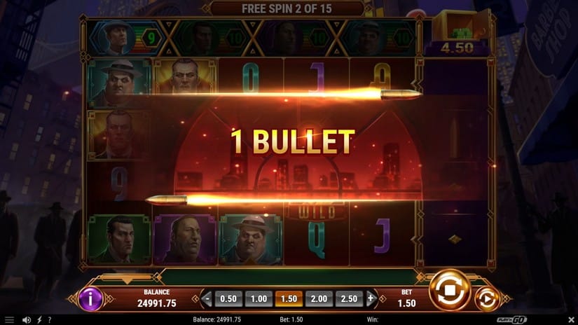 Mafia Gold slot screen 4
