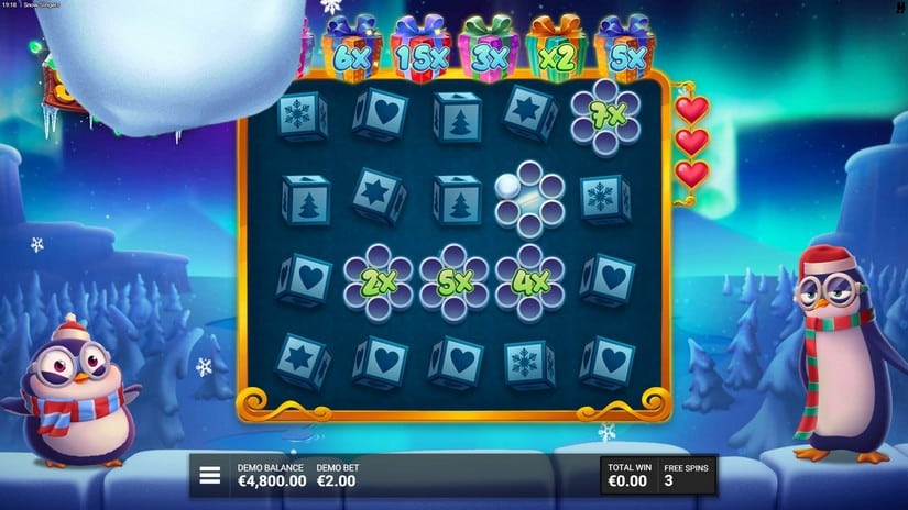 Snow Slingers slot screen 5