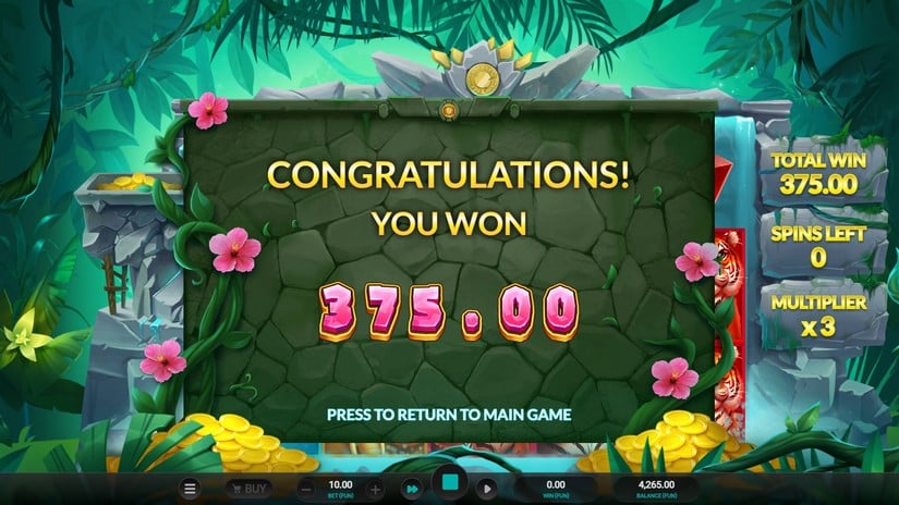 Jungle Jamboree slot screen 6