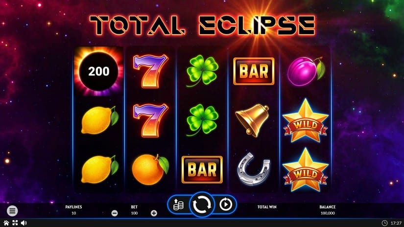 Total Eclipse XXL slot screen 1