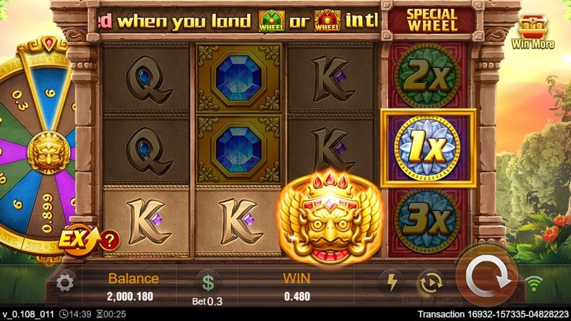 Fortune Gems 2 slot screen 2