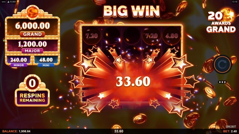 Links of Fire slot screen 6