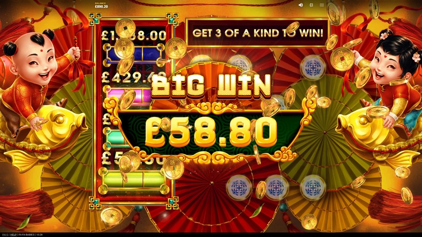 Fa Fa Babies slot screen 9