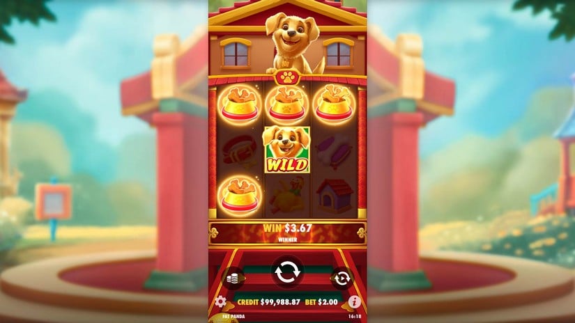 Lucky Dog slot screen 3