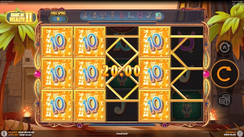 Book of Wealth II slot screen 4