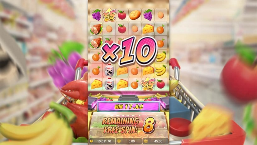 Supermarket Spree slot screen 6