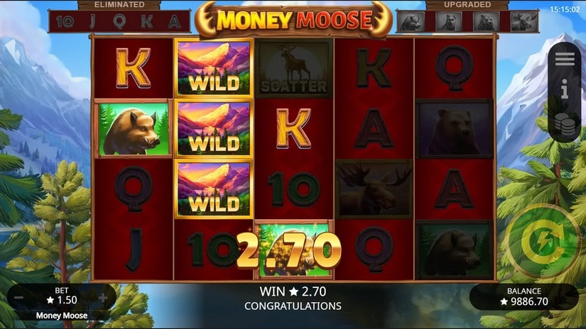 Money Moose slot screen 3