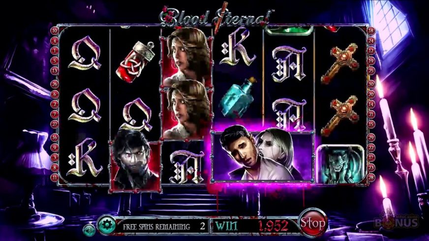 Blood Eternal slot screen 1