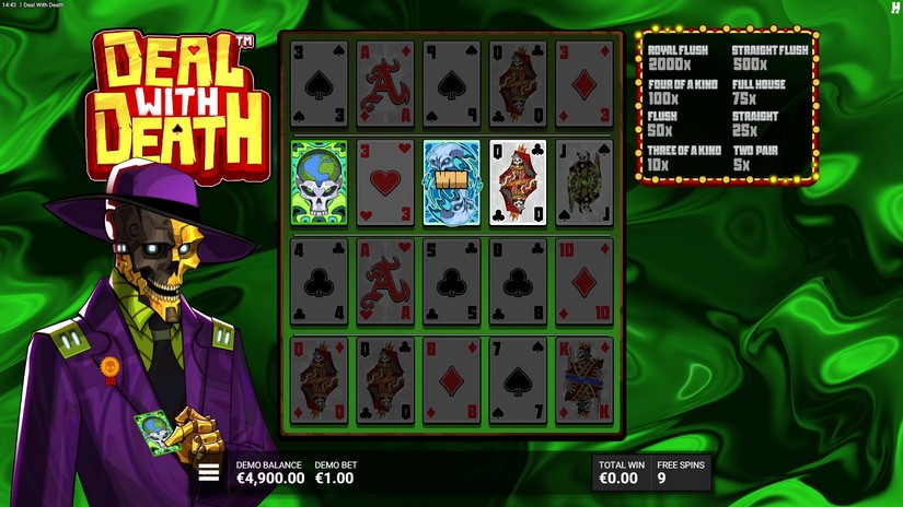 Deal With Death slot screen 3