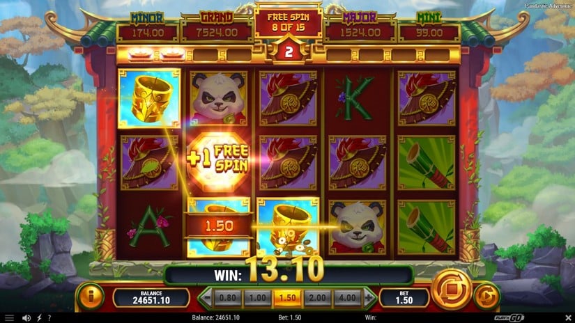Pandastic Adventure slot screen 7