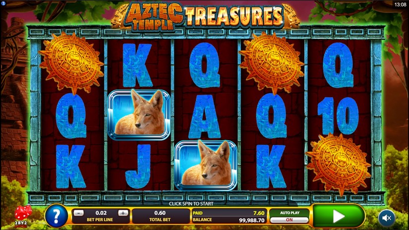 Aztec Temple Treasures slot screen 5