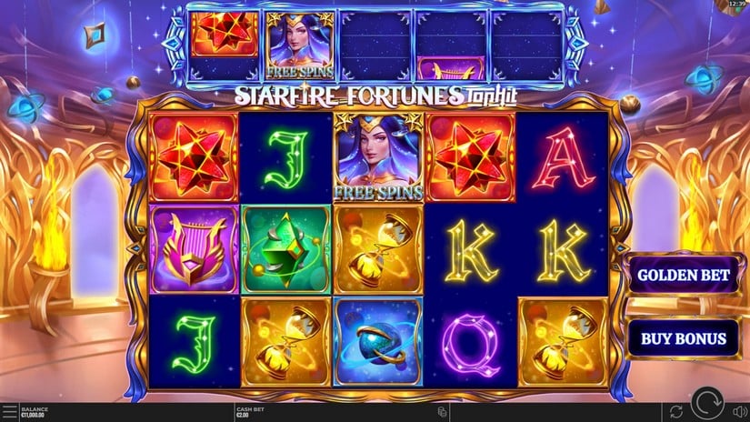 Starfire Fortunes TopHit slot screen 1