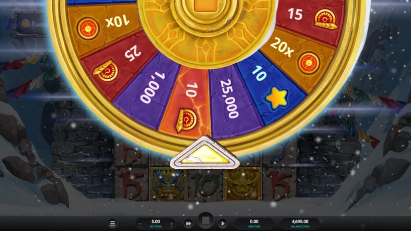 Everest slot screen 2