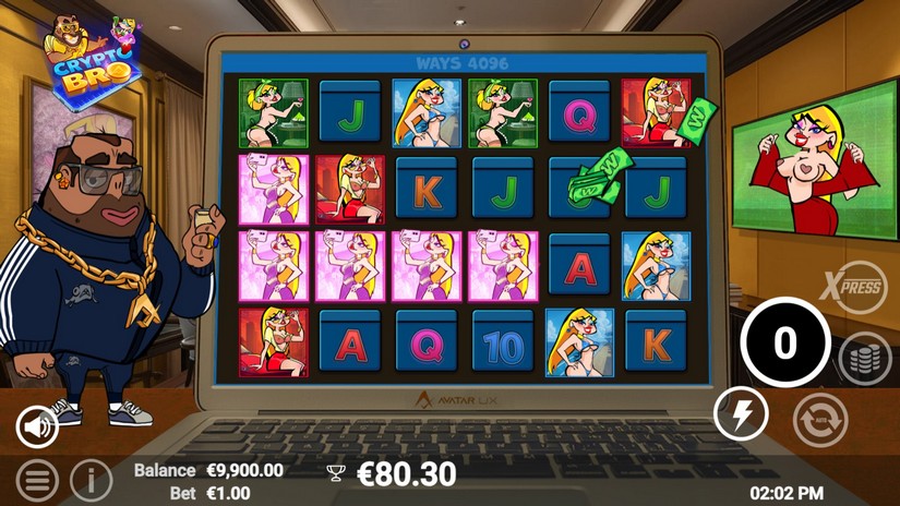 Crypto Bro slot screen 5