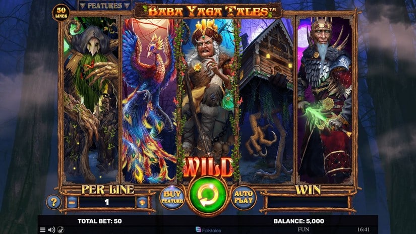 Baba Yaga Tales slot screen 1