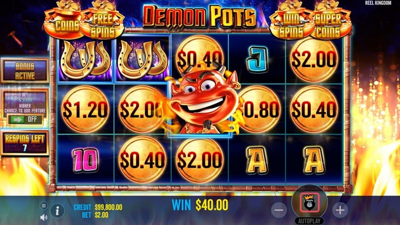 Demon Pots slot screen 5