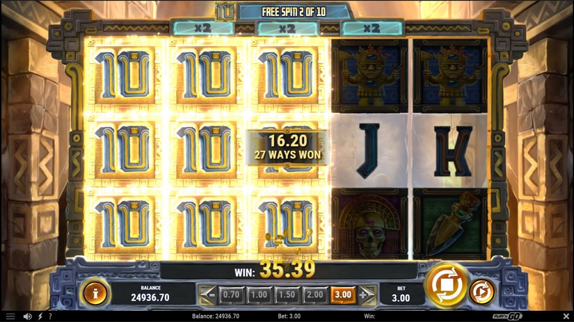 Rich Wilde and the Wandering City slot screen 3