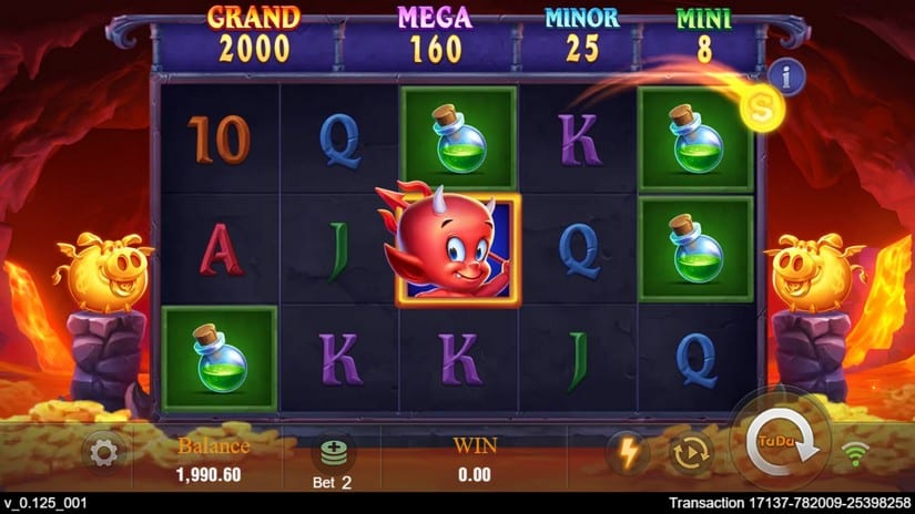 Devil Fire 2 slot screen 3