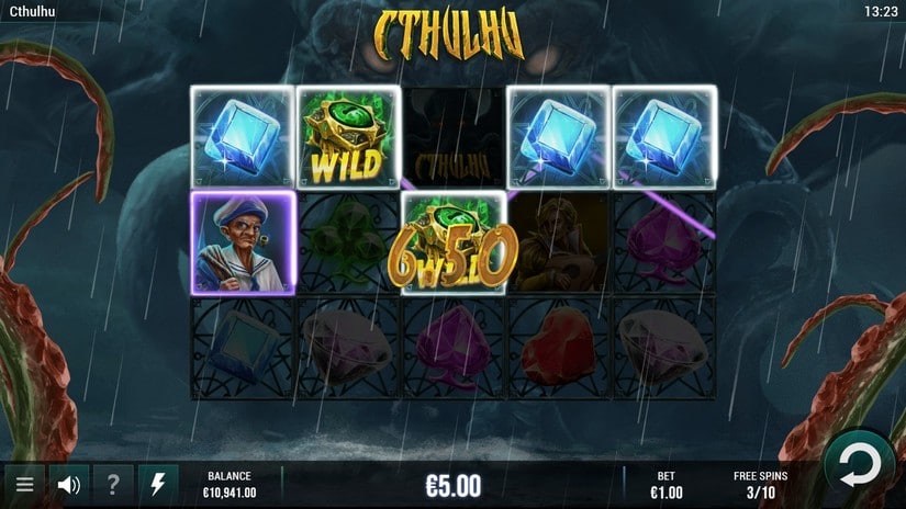 Cthulhu slot screen 7
