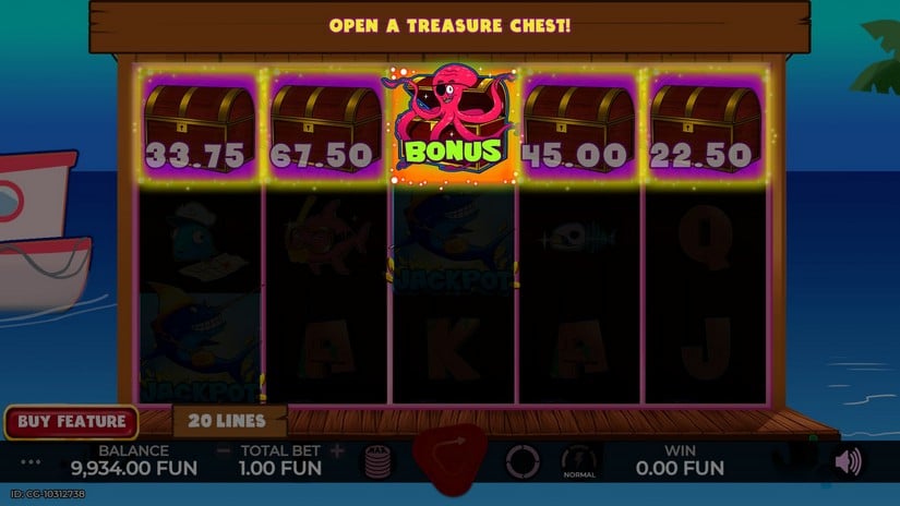 Fishing Season slot screen 3
