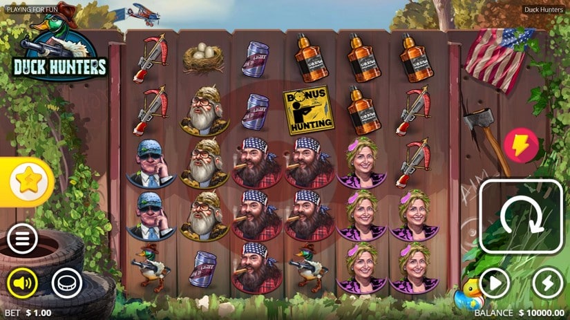 Duck Hunters slot screen 1