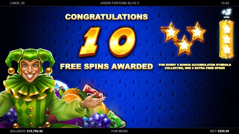 Joker Fortune Blitz 2 slot screen 2