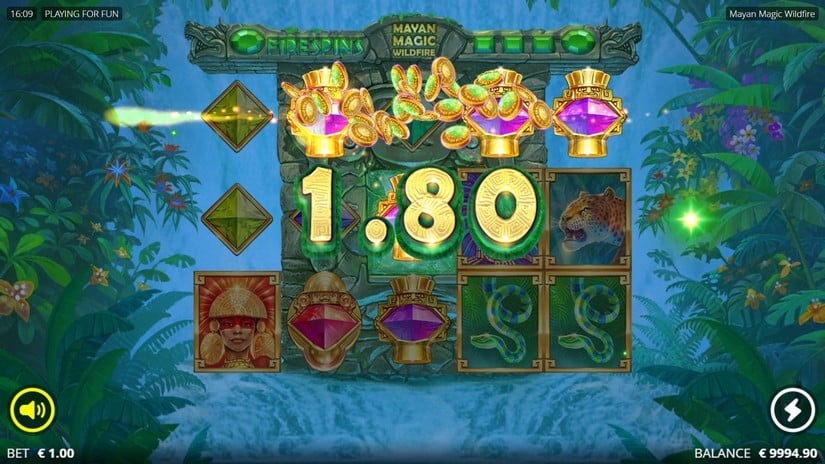 Mayan Magic Wildfire slot screen 2