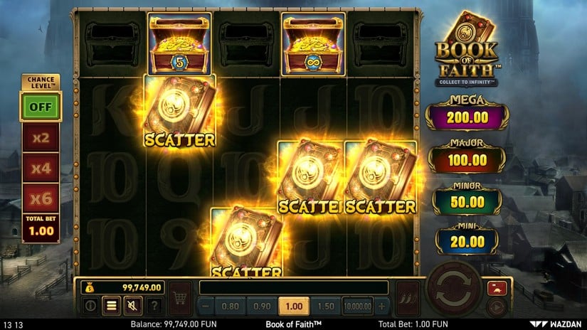 Book of Faith™ slot screen 2