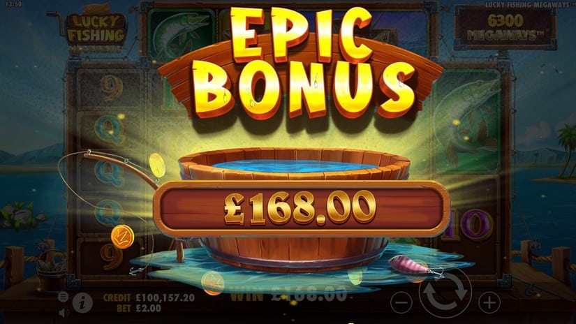 Lucky Fishing Megaways slot screen 5