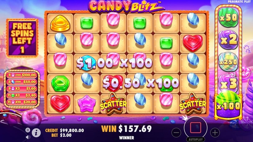 Candy Blitz slot screen 6