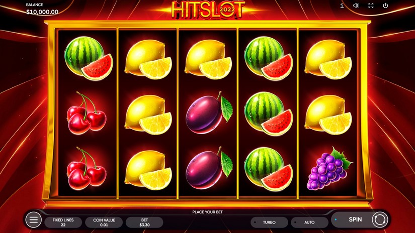 2022 Hit Slot slot screen 1