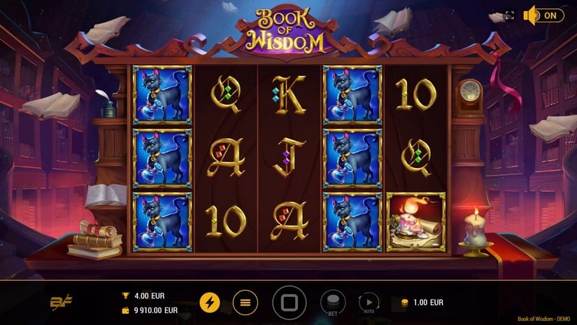 Book of Wisdom slot screen 3