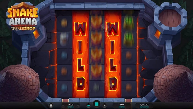 Snake Arena Dream Drop slot screen 5