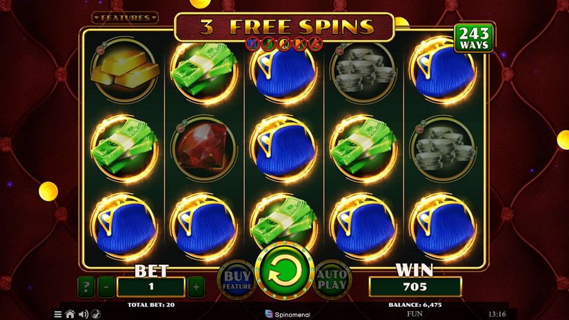 Golden Piggy Bank slot screen 5
