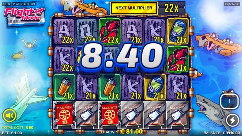 Flight Mode slot screen 2