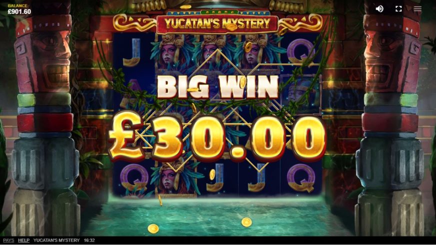 Yucatan’s Mystery slot screen 3