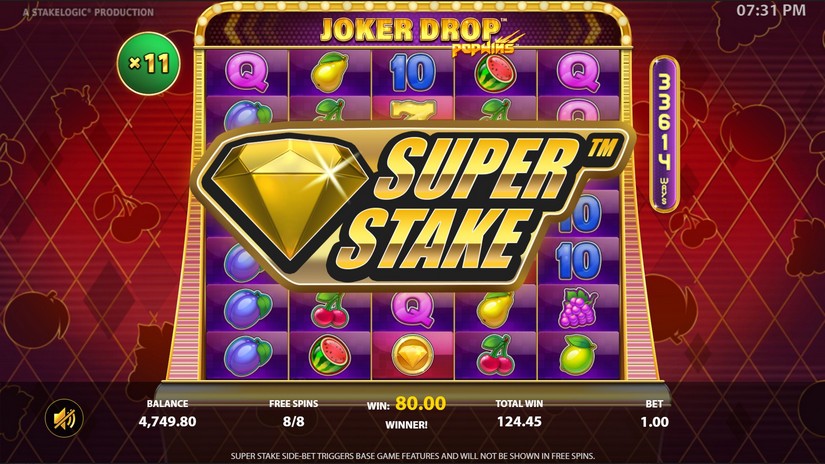 Joker Drop slot screen 5